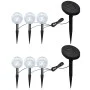LED-Gartenlampen mit Ankern und Solarpanels 6 Stk von vidaXL, Außenbeleuchtung - Ref: Foro24-277121, Preis: 48,56 €, Rabatt: %