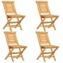 5-piece garden dining set solid teak wood by vidaXL, Garden sets - Ref: Foro24-3155016, Price: 444,28 €, Discount: %