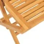5-piece garden dining set solid teak wood by vidaXL, Garden sets - Ref: Foro24-3155016, Price: 444,28 €, Discount: %