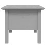 BODO solid pine wood coffee table in gray, 100x55x46 cm by vidaXL, Coffee table - Ref: Foro24-355070, Price: 78,14 €, Discoun...