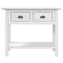 BODO console table solid white pine wood 90x34.5x73 cm by vidaXL, Side tables - Ref: Foro24-355071, Price: 102,43 €, Discount: %