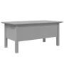 BODO solid pine wood coffee table in gray, 100x55x46 cm by vidaXL, Coffee table - Ref: Foro24-355070, Price: 77,17 €, Discoun...
