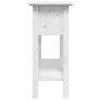 Mesa consola BODO madera maciza de pino blanco 90x34,5x73 cm de vidaXL, Mesas auxiliares - Ref: Foro24-355071, Precio: 104,46...