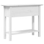 Mesa consola BODO madera maciza de pino blanco 90x34,5x73 cm de vidaXL, Mesas auxiliares - Ref: Foro24-355071, Precio: 104,46...