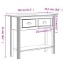 Mesa consola BODO madera maciza de pino blanco 90x34,5x73 cm de vidaXL, Mesas auxiliares - Ref: Foro24-355071, Precio: 104,46...