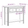 BODO solid pine wood console table brown 91x35x74 cm by vidaXL, Side tables - Ref: Foro24-355072, Price: 101,98 €, Discount: %