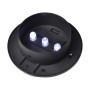 Solarlampen für Außenzaun 12 Stk. LED schwarz von vidaXL, Außenbeleuchtung - Ref: Foro24-277122, Preis: 77,56 €, Rabatt: %
