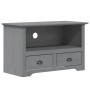 Mueble de TV 2 cajones BODO madera de pino gris 91,5x44,5x56 cm de vidaXL, Muebles TV - Ref: Foro24-355076, Precio: 103,82 €,...