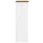 Kleiderschrank mit Glastüren BODO Kiefernholz weiß braun von vidaXL, Sideboards - Ref: Foro24-355078, Preis: 276,97 €, Rabatt: %