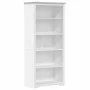 BODO Bücherregal 5 Regale aus massivem weißem Kiefernholz 80x38x180 cm von vidaXL, Bücherregale und Regale - Ref: Foro24-3550...
