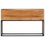 Solid acacia wood console table 120x30x75 cm by vidaXL, Side tables - Ref: Foro24-320821, Price: 161,00 €, Discount: %