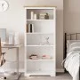 BODO bookcase 5 shelves solid brown pine wood 80x38x180 cm by vidaXL, Bookcases and shelves - Ref: Foro24-355081, Price: 169,...