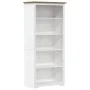 BODO bookcase 5 shelves solid brown pine wood 80x38x180 cm by vidaXL, Bookcases and shelves - Ref: Foro24-355081, Price: 169,...