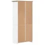 BODO bookcase 5 shelves solid brown pine wood 80x38x180 cm by vidaXL, Bookcases and shelves - Ref: Foro24-355081, Price: 169,...
