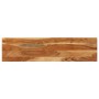Solid acacia wood console table 120x30x75 cm by vidaXL, Side tables - Ref: Foro24-320821, Price: 161,00 €, Discount: %