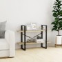 2-stöckiges Regal aus Sonoma-Eichensperrholz, 100 x 30 x 70 cm von vidaXL, Bücherregale und Regale - Ref: Foro24-806470, Prei...