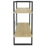 2-stöckiges Regal aus Sonoma-Eichensperrholz, 100 x 30 x 70 cm von vidaXL, Bücherregale und Regale - Ref: Foro24-806470, Prei...