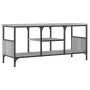 Sonoma gray iron and plywood TV cabinet 100x35x45cm by vidaXL, TV Furniture - Ref: Foro24-831801, Price: 50,13 €, Discount: %