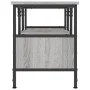 Sonoma-TV-Schrank aus Grauguss und Sperrholz, 100 x 35 x 45 cm von vidaXL, TV-Möbel - Ref: Foro24-831801, Preis: 50,76 €, Rab...