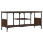 TV-Schrank aus Eisen, braunes Eichensperrholz, 100 x 35 x 45 cm von vidaXL, TV-Möbel - Ref: Foro24-831802, Preis: 52,33 €, Ra...