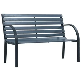 Graue Holzbank 120 cm von vidaXL, Gartenbänke - Ref: Foro24-47936, Preis: 107,92 €, Rabatt: %