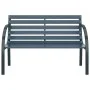 Graue Holzbank 120 cm von vidaXL, Gartenbänke - Ref: Foro24-47936, Preis: 107,92 €, Rabatt: %