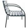 Graue Holzbank 120 cm von vidaXL, Gartenbänke - Ref: Foro24-47936, Preis: 107,92 €, Rabatt: %