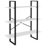 Regal 5-stufiges Regal aus weißem Ingenieurholz 100x30x175 cm von vidaXL, Bücherregale und Regale - Ref: Foro24-3081998, Prei...