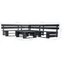 4-teiliges Gartenmöbelset aus schwarzen Holzpaletten von vidaXL, Gartensets - Ref: Foro24-277420, Preis: 248,29 €, Rabatt: %