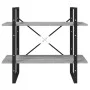 5-stufiges Regal aus grauem Sonoma-Sperrholz, 80 x 30 x 175 cm von vidaXL, Bücherregale und Regale - Ref: Foro24-3114017, Pre...