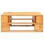 Honigbrauner Gartenhocker aus Holz mit Palettenpalette von vidaXL, Hocker für den Außenbereich - Ref: Foro24-45764, Preis: 44...