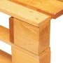 Honigbrauner Gartenhocker aus Holz mit Palettenpalette von vidaXL, Hocker für den Außenbereich - Ref: Foro24-45764, Preis: 44...