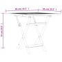 Juego de comedor para jardín 5 piezas madera maciza de teca de vidaXL, Conjuntos de jardín - Ref: Foro24-3155034, Precio: 421...