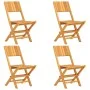 5-teiliges Garten-Esszimmerset aus massivem Teakholz von vidaXL, Gartensets - Ref: Foro24-3155020, Preis: 381,97 €, Rabatt: %