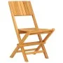 5-teiliges Garten-Esszimmerset aus massivem Teakholz von vidaXL, Gartensets - Ref: Foro24-3155020, Preis: 381,97 €, Rabatt: %
