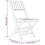 5-teiliges Garten-Esszimmerset aus massivem Teakholz von vidaXL, Gartensets - Ref: Foro24-3155020, Preis: 381,97 €, Rabatt: %
