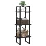 3-stöckiges Regal aus grauem Sperrholz, 40 x 30 x 105 cm von vidaXL, Bücherregale und Regale - Ref: Foro24-806489, Preis: 36,...