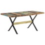 Esstisch aus recyceltem Massivholz, 160 x 80 x 76 cm von vidaXL, Küchen- und Esstische - Ref: Foro24-321609, Preis: 267,33 €,...