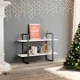 2-tier solid white pine wood shelf 100x30x70 cm by vidaXL, Bookcases and shelves - Ref: Foro24-806473, Price: 39,65 €, Discou...