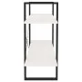 2-tier solid white pine wood shelf 100x30x70 cm by vidaXL, Bookcases and shelves - Ref: Foro24-806473, Price: 39,65 €, Discou...