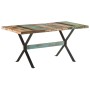 Esstisch aus recyceltem Massivholz, 160 x 80 x 76 cm von vidaXL, Küchen- und Esstische - Ref: Foro24-321609, Preis: 267,33 €,...