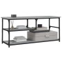 TV-Möbel Sperrholz und Sonoma grauer Stahl 103x38x46,5 cm von vidaXL, TV-Möbel - Ref: Foro24-831826, Preis: 53,46 €, Rabatt: %