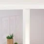 Interior door tempered glass and white aluminum 93x201.5cm by vidaXL, Doors for the home - Ref: Foro24-153668, Price: 186,13 ...