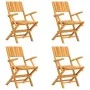 5-teiliges Garten-Essset aus massivem Teakholz von vidaXL, Gartensets - Ref: Foro24-3155039, Preis: 413,58 €, Rabatt: %