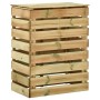 Compostadores de láminas 2 uds madera de pino 80x50x100 cm