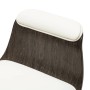 Silla de oficina de madera curvada y cuero sintético blanco de vidaXL, Sillas de oficina - Ref: Foro24-283126, Precio: 147,77 €