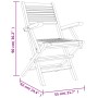 5-teiliges Garten-Essset aus massivem Teakholz von vidaXL, Gartensets - Ref: Foro24-3155023, Preis: 406,75 €, Rabatt: %