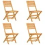 5-teiliges Garten-Essset aus massivem Teakholz von vidaXL, Gartensets - Ref: Foro24-3155040, Preis: 378,75 €, Rabatt: %