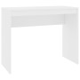 Weißer Sperrholzschreibtisch 90x40x72 cm von vidaXL, Schreibtische - Ref: Foro24-800378, Preis: 41,48 €, Rabatt: %