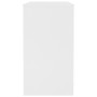 Escritorio de madera contrachapada blanco 90x40x72 cm de vidaXL, Escritorios - Ref: Foro24-800378, Precio: 39,58 €, Descuento: %